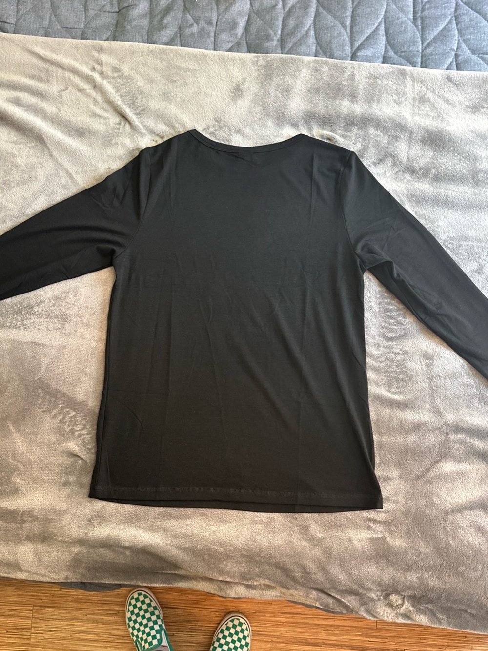 Classic Black Long Sleeve Tee